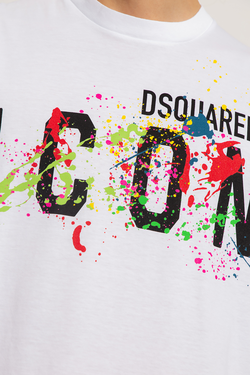 Dsquared2 Logo T StclaircomoShops t shirt bershka imprim